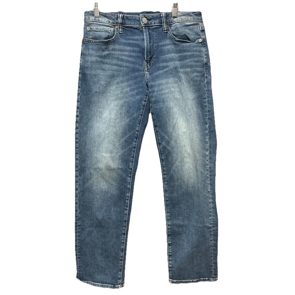 American Eagle Original Straight Next Level Flex Jeans Tag  31/32 Actual 31/30
